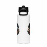 Dad Joke Loading - Stainless steel water bottle with a straw lid