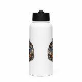 Dad’s Favourite Mug - Stainless steel water bottle with a straw lid
