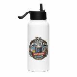 Dad’s Favourite Mug - Stainless steel water bottle with a straw lid