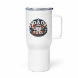 Dad Fuel - Travel mug with a handle