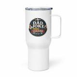 Dad Joke Loading - Travel mug with a handle