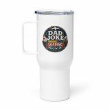 Dad Joke Loading - Travel mug with a handle