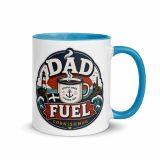 Dad Fuel - Mug with Color Inside