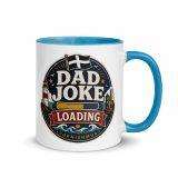 Dad Joke Loading - Mug with Color Inside