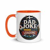Dad Joke Loading - Mug with Color Inside