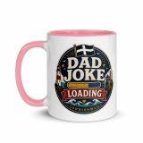 Dad Joke Loading - Mug with Color Inside