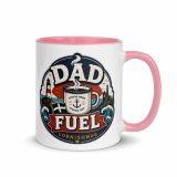 Dad Fuel - Mug with Color Inside