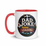 Dad Joke Loading - Mug with Color Inside