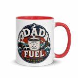 Dad Fuel - Mug with Color Inside