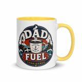 Dad Fuel - Mug with Color Inside