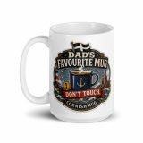 Dad’s Favourite Mug - White glossy mug