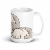 Emotionally Floppy – White Glossy Mug white 15oz handle on right — The Floppy Collection