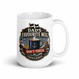 Dad’s Favourite Mug - White glossy mug