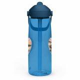 Cornish Fishing Harbour Heart Design – Flip straw water bottle
