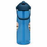 Cornish Fishing Harbour Heart Design – Flip straw water bottle