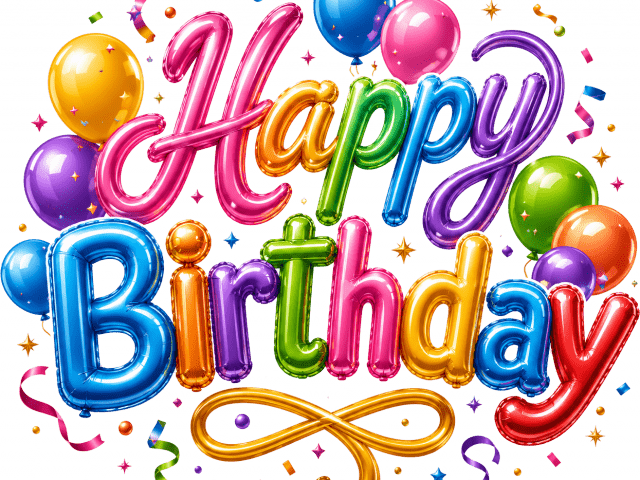 Happy Birthday Ballons