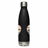 Cornish Fishing Harbour Heart Design – Stainless steel water bottle