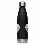 Cornish Fishing Harbour Heart Design – Stainless steel water bottle