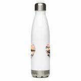 Cornish Fishing Harbour Heart Design – Stainless steel water bottle