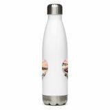 Cornish Fishing Harbour Heart Design – Stainless steel water bottle
