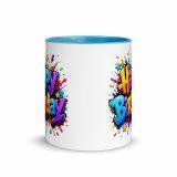 Happy Birthday Splash - Mug with Color Inside