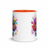 Happy Birthday Box - Mug with Color Inside