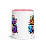 Happy Birthday Splash - Mug with Color Inside
