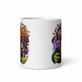White glossy mug
