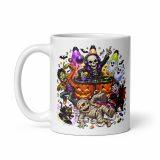 White glossy mug