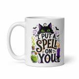 White glossy mug