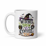 White glossy mug