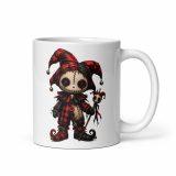 White glossy mug